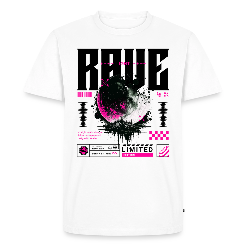 Rave Light - Premium T-Shirt - white