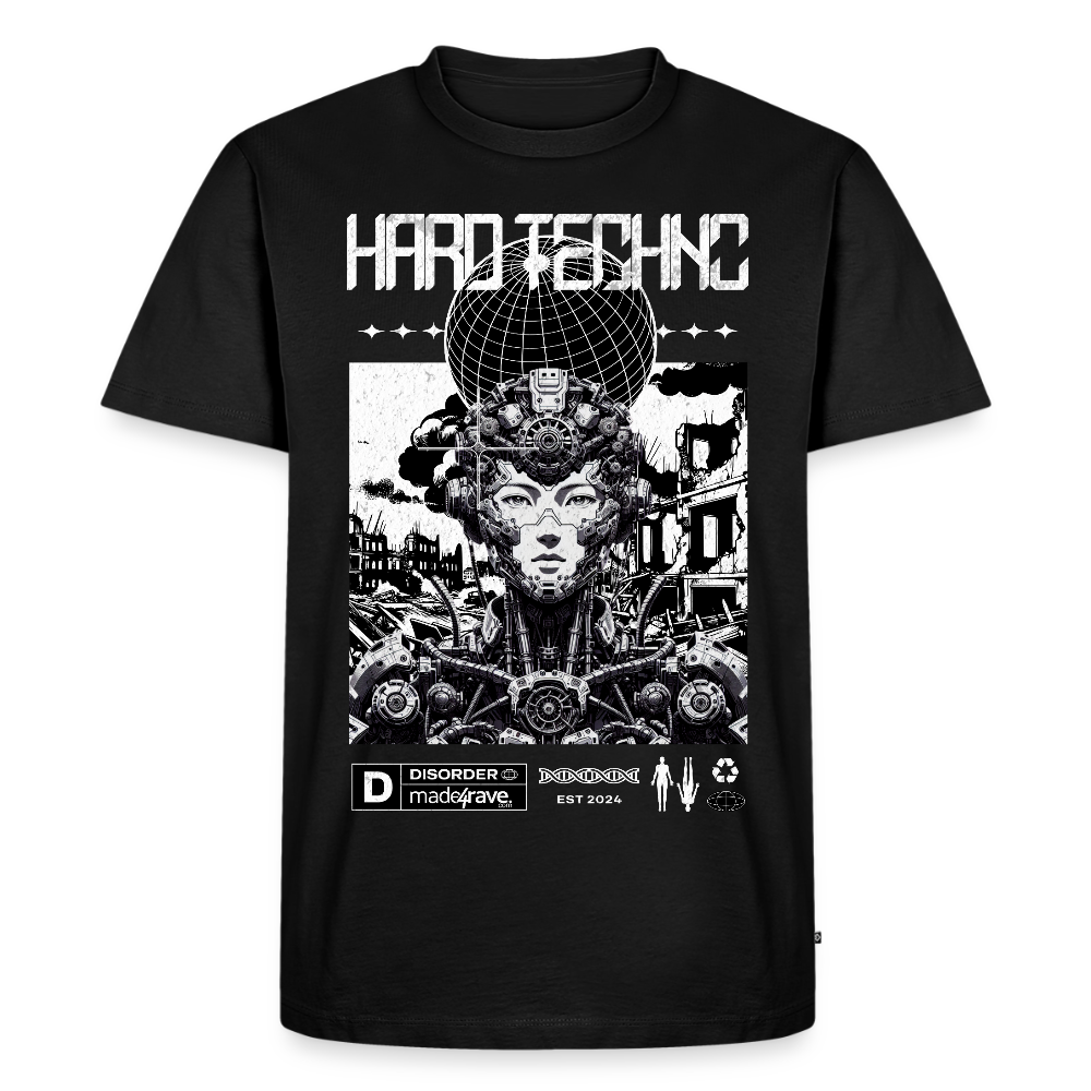 Hard LIfe Techno - Premium T-Shirt - black