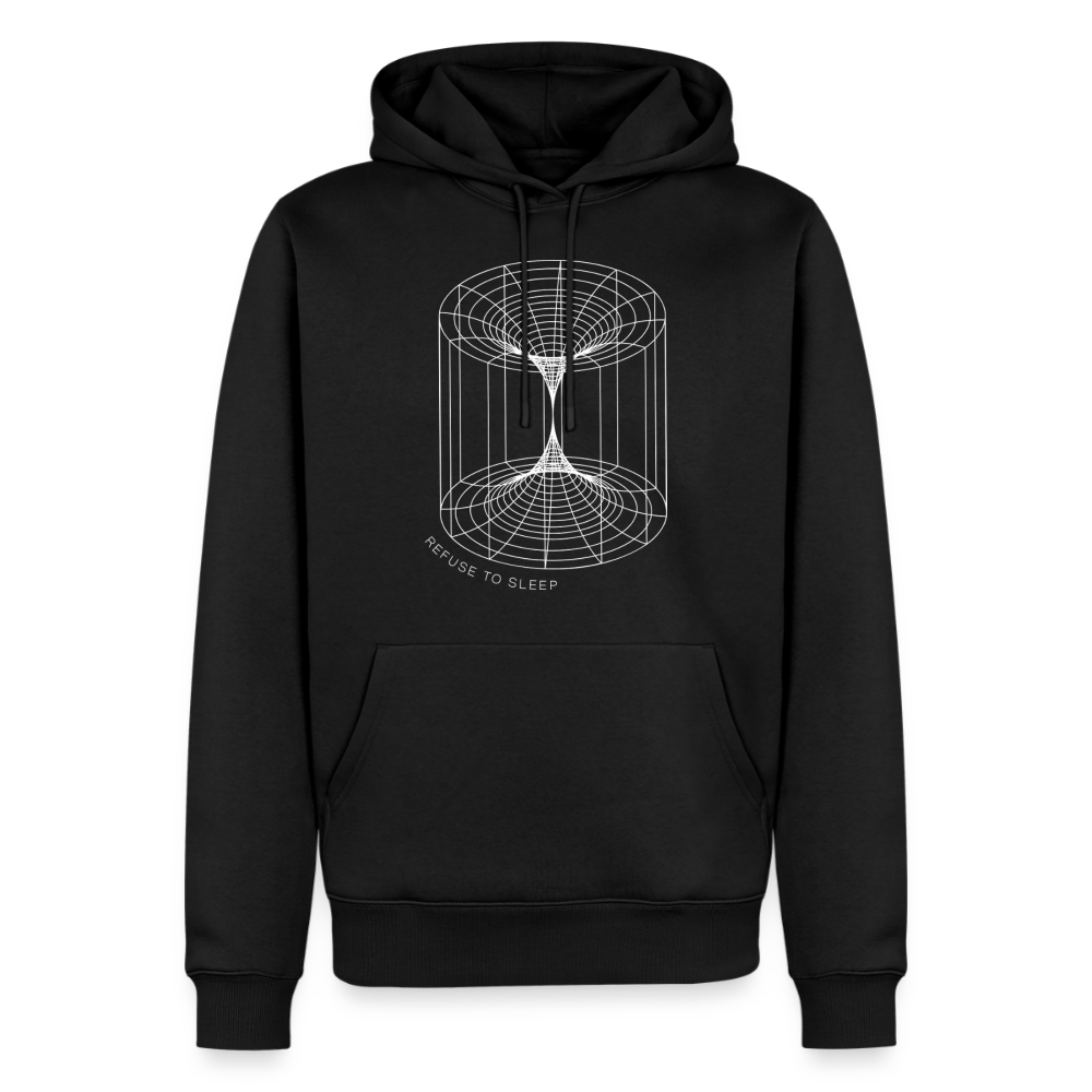 Refuse to Sleep Warp - Premium Hoodie - black