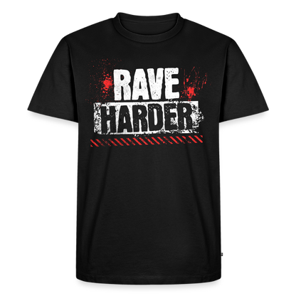 Rave Harder - Premium T-Shirt - black