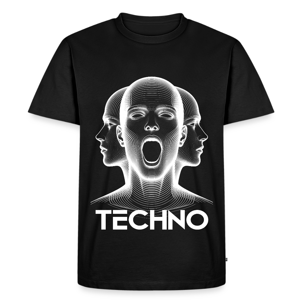 TriHeads- Premium T-Shirt - black
