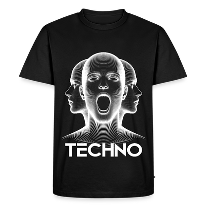 TriHeads- Premium T-Shirt - black