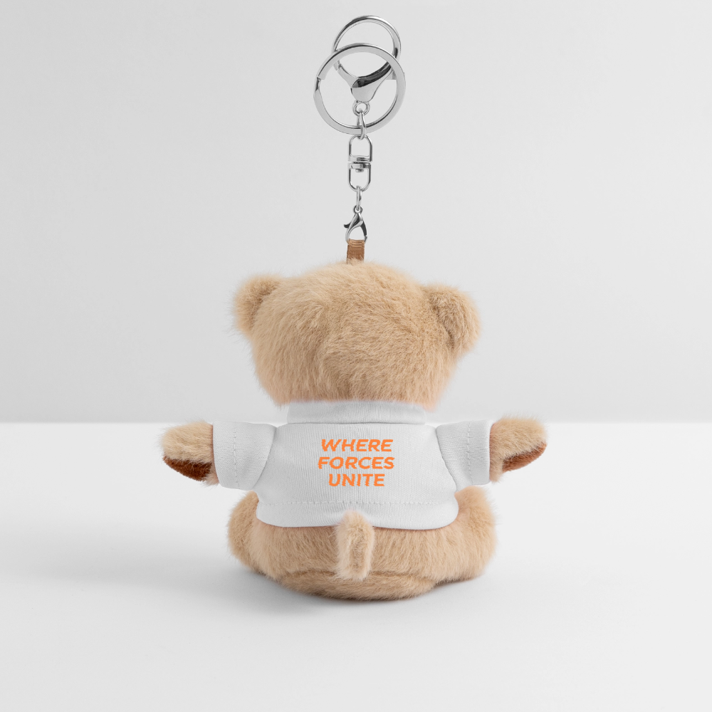 OVF - Teddy Keyring - white