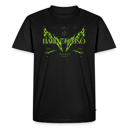 Blazing Cyber Sigil - Premium T-Shirt - black