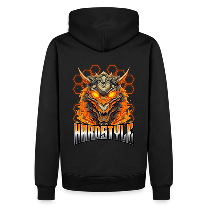 Hardstyle Mecha Dragon - Premium Hoodie - black