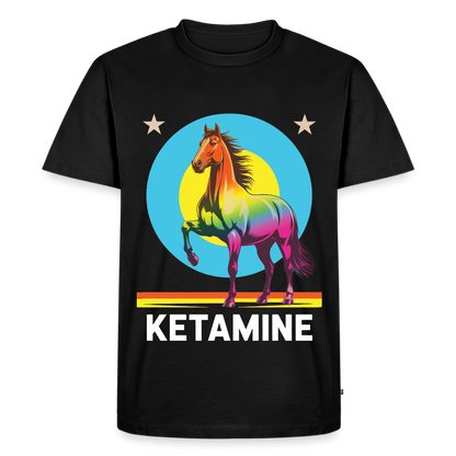 Ketamine Rainbow Horse - Premium T-Shirt - black