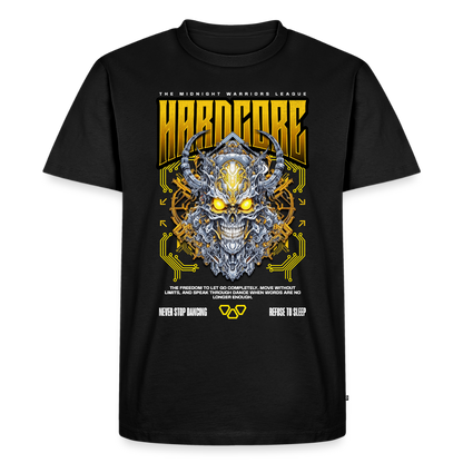 Hardcore Skull - Premium T-Shirt - black