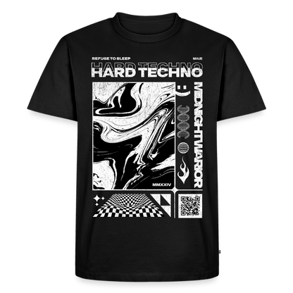 Swirl My Techno - Premium T-Shirt - black