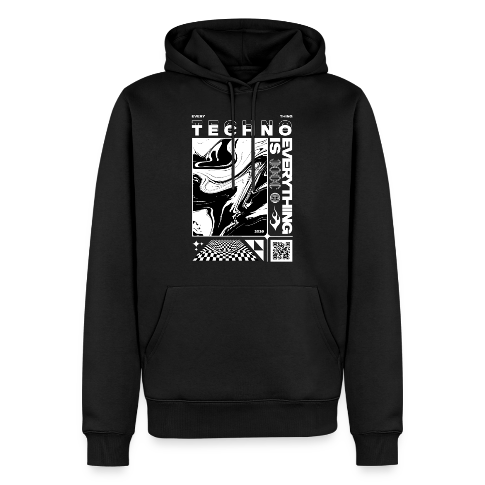 Techno Temp - Premium Hoodie - black