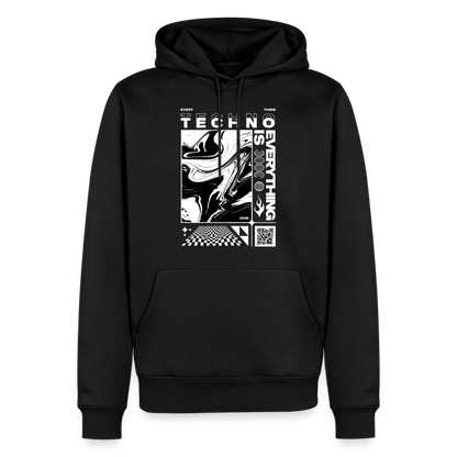 Techno Temp - Premium Hoodie - black