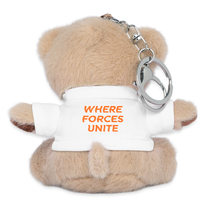 OVF - Teddy Keyring - white