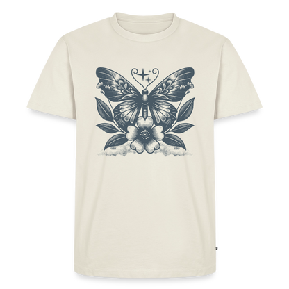 Butterfly Om - Premium T-Shirt - off white