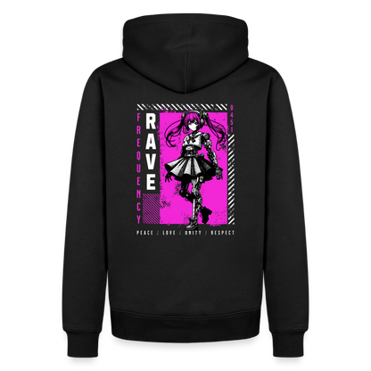 Rave Frequency - Premium Hoodie - black