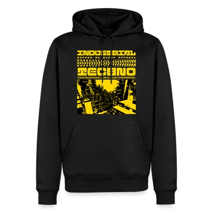 Industrial Techno - Premium Hoodie - black