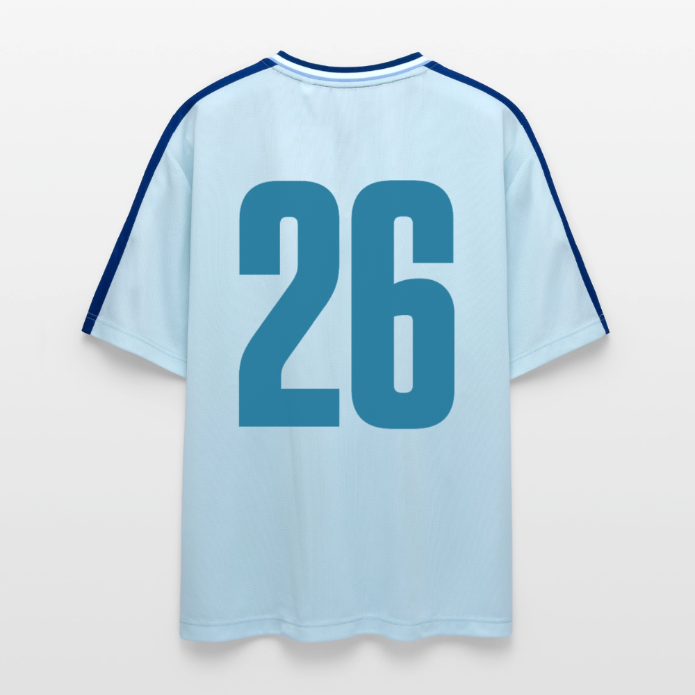 OVF - Mesh T-Shirt - DB Blue - light blue/dark blue