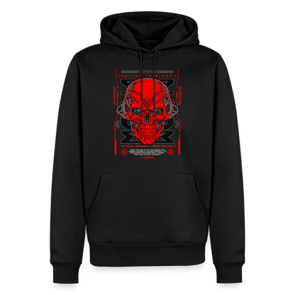Mech Skull - Premium Hoodie - black
