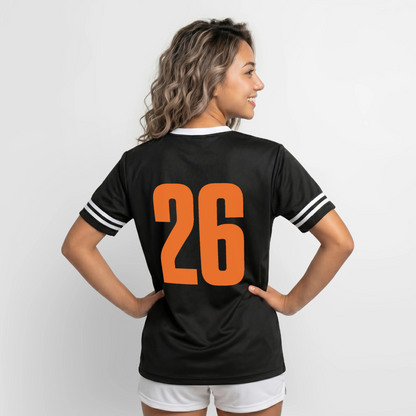 OVF - Mesh T-Shirt - O Black - black/white