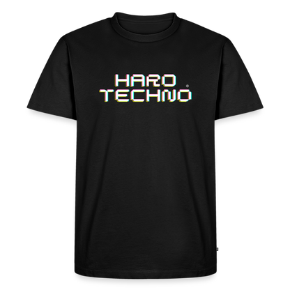Hard Techno Glitch - Premium T-Shirt - black
