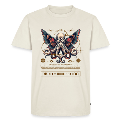 Fluttertopus - Premium T-Shirt - off white