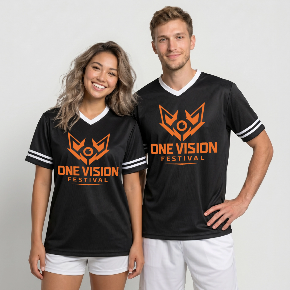 OVF - Mesh T-Shirt - O Black - black/white