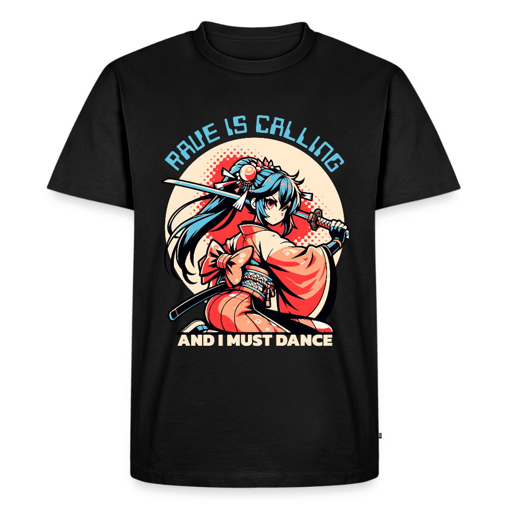 Rave is Calling - Premium T-Shirt - black