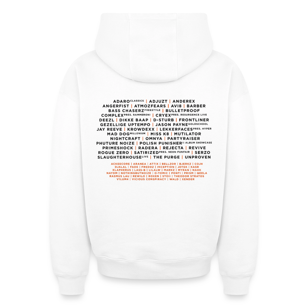 OVF - Oversized Lineup Hoodie - DO  White - white