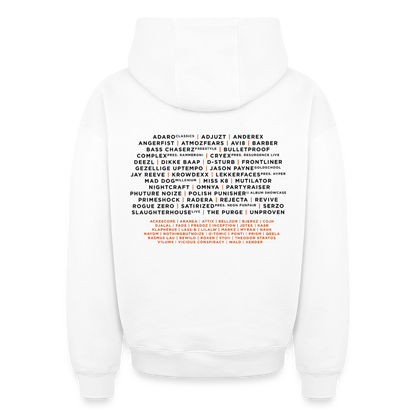 OVF - Oversized Lineup Hoodie - DO  White - white