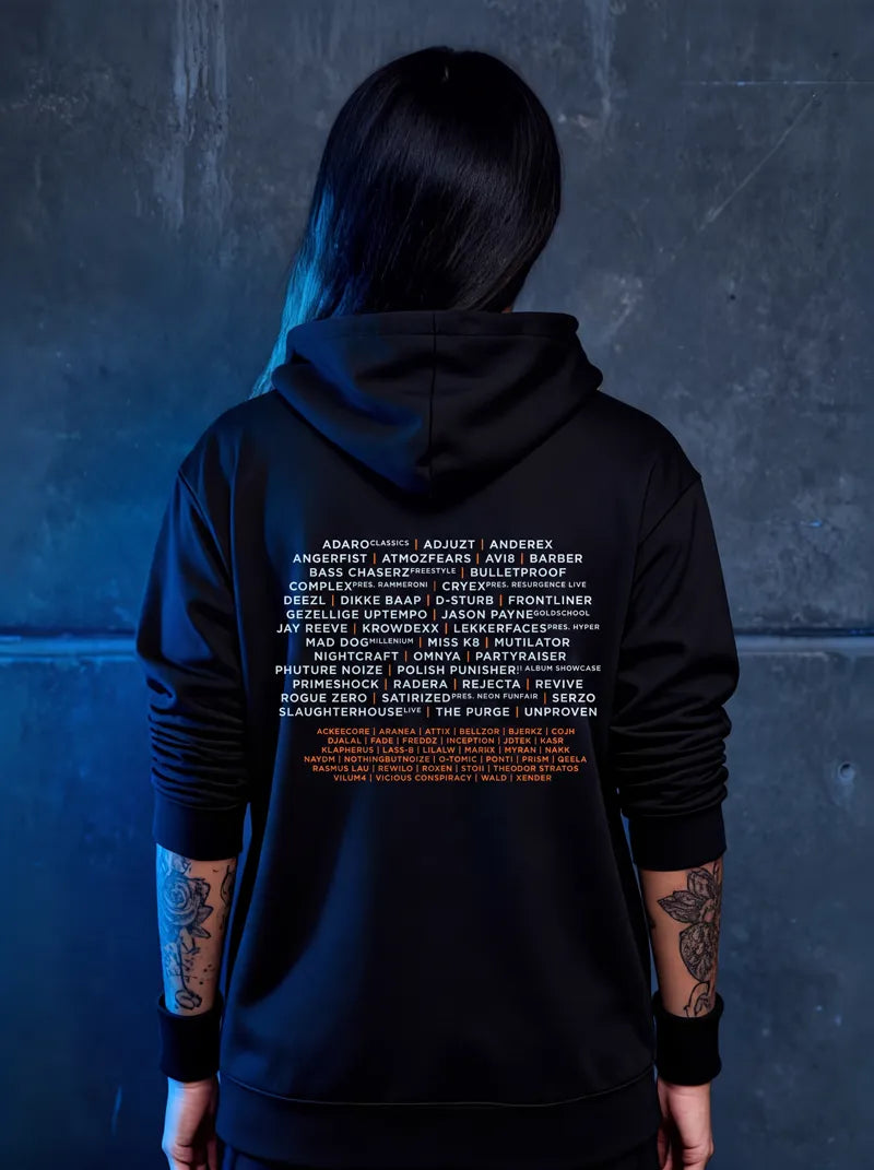 OVF - Oversized Lineup Hoodie - LB Black