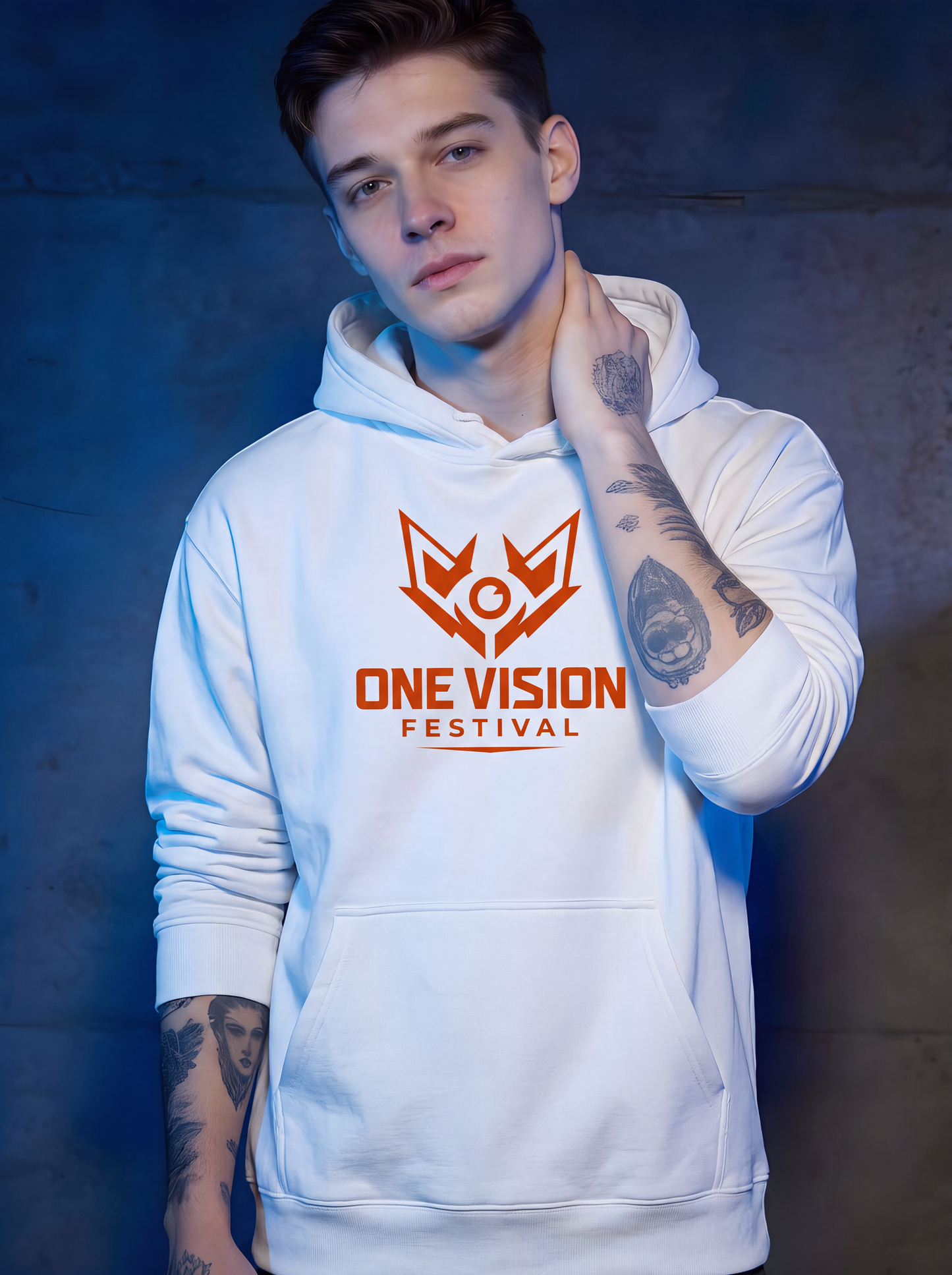 OVF - Oversized Lineup Hoodie - DO  White