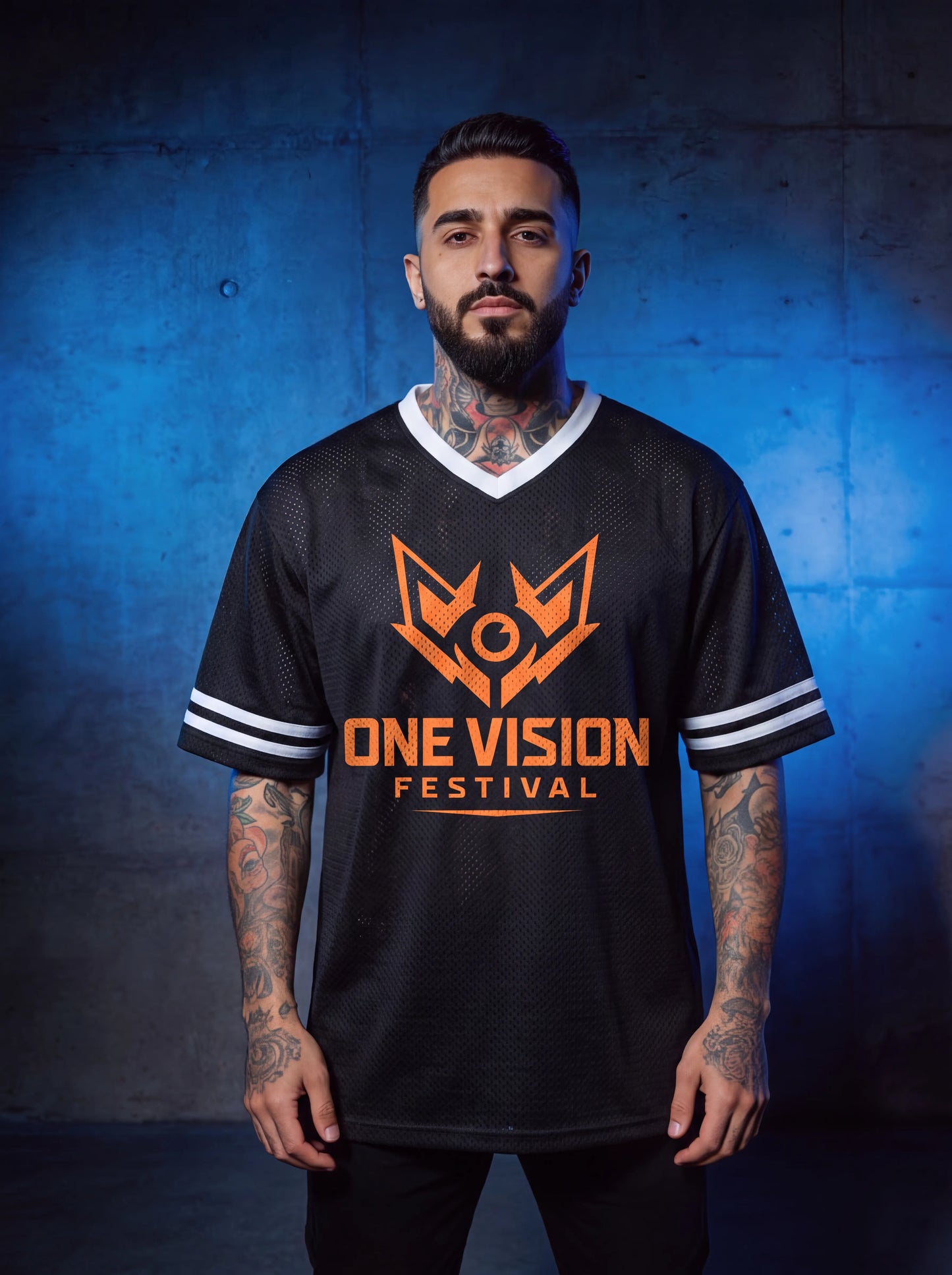 OVF - Mesh T-Shirt - O Black
