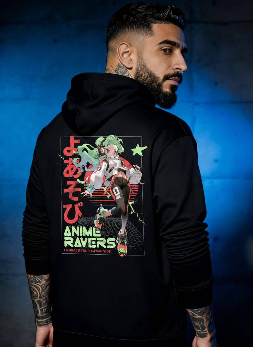 Anime Ravers - Premium Hoodie