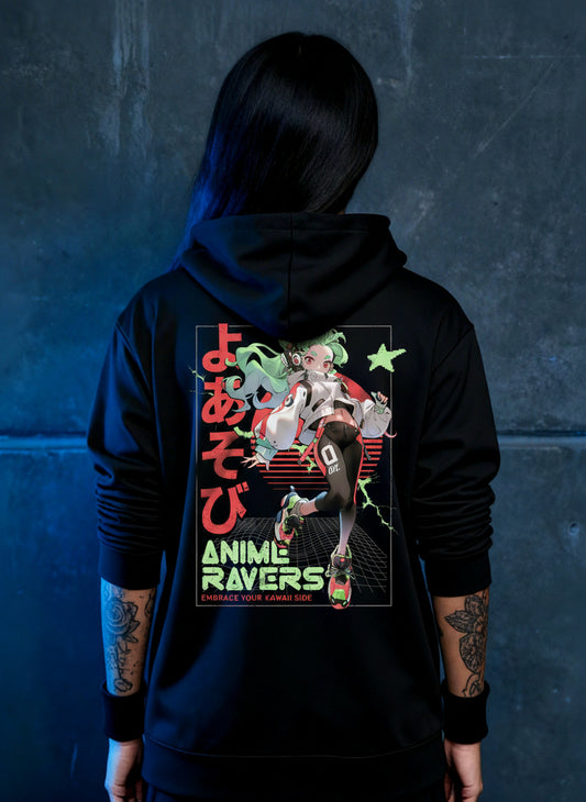 Anime Ravers - Premium Hoodie