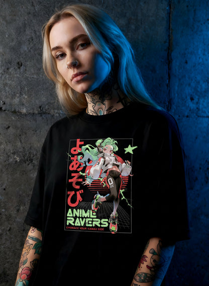 Anime Ravers - Premium T-Shirt