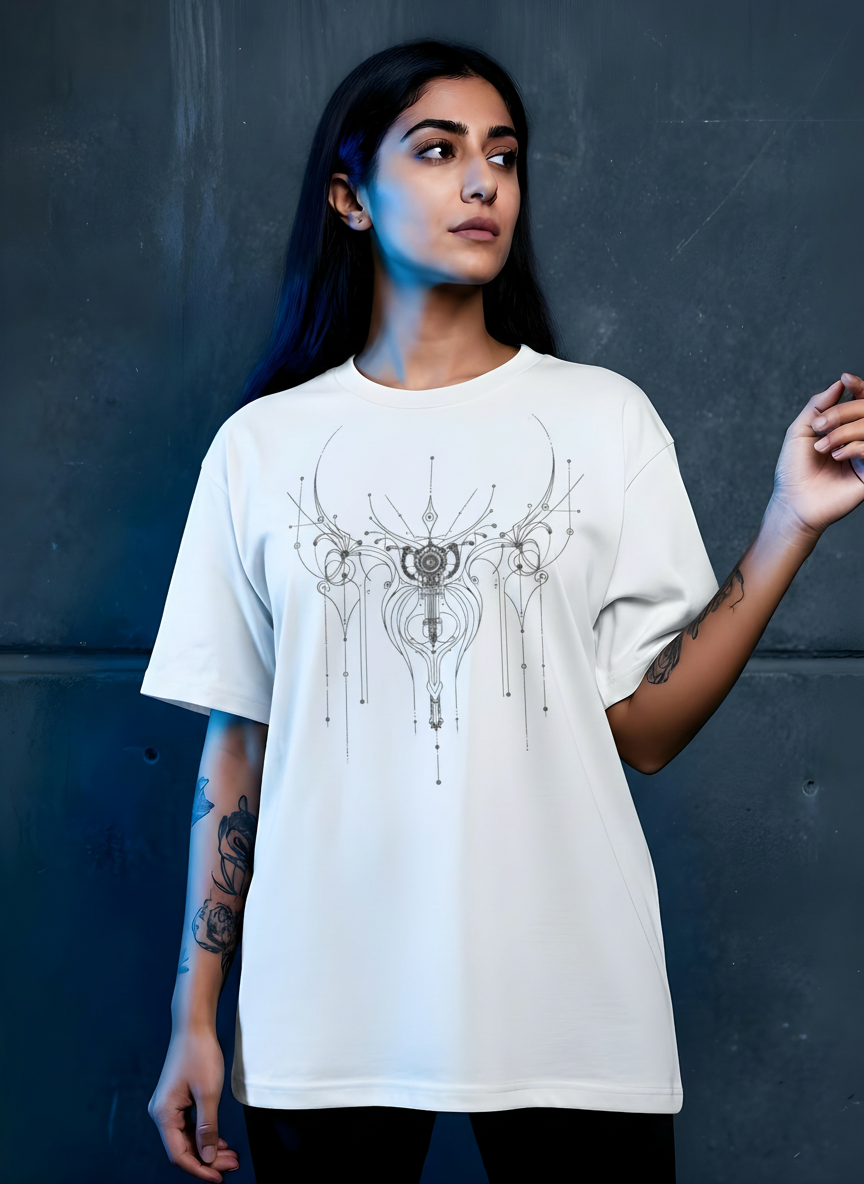 Astral Geometry 2 W - Premium T-Shirt