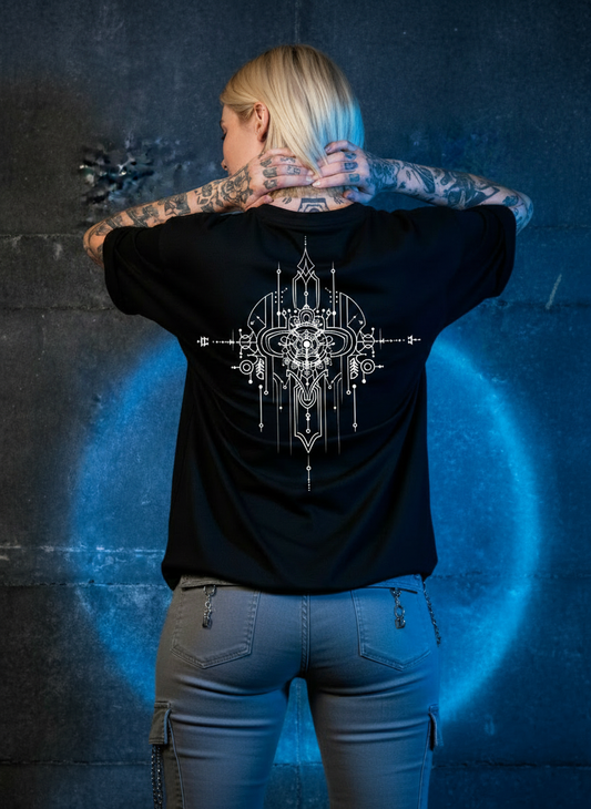 Astral Geometry 3 B - Premium T-Shirt