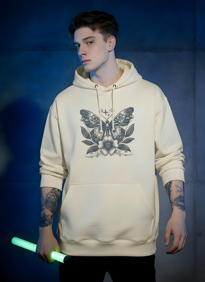 Butterfly Om - Premium Hoodie