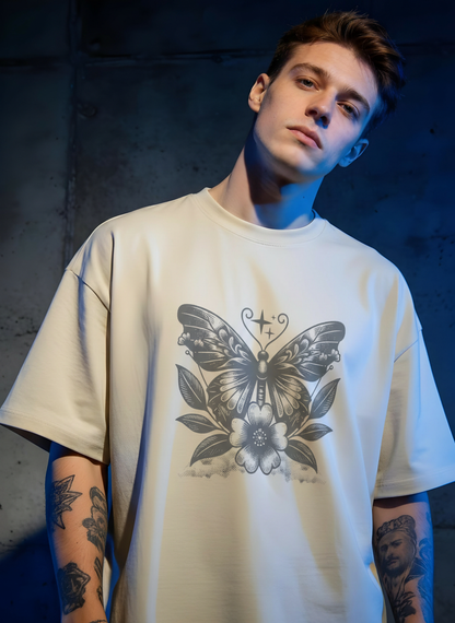 Butterfly Om - Premium T-Shirt