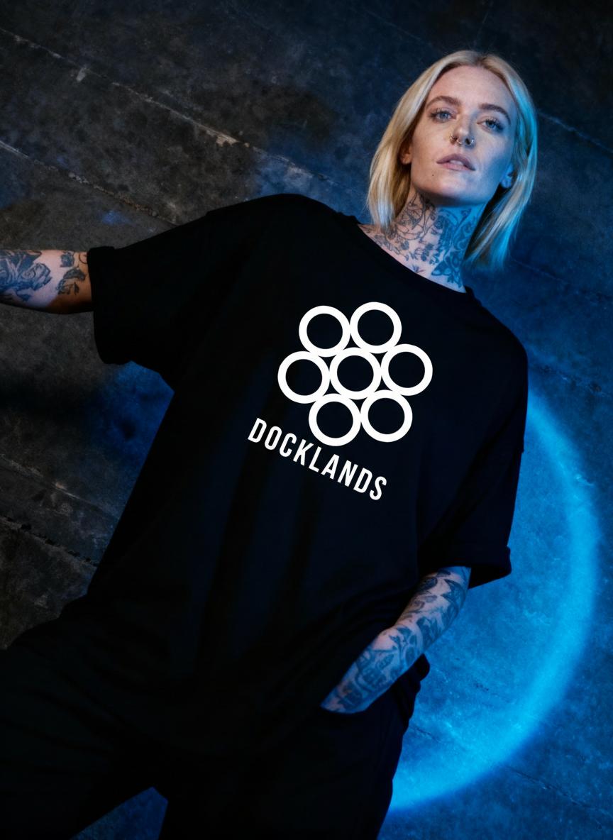 Docklands Logo I - Premium T-Shirt