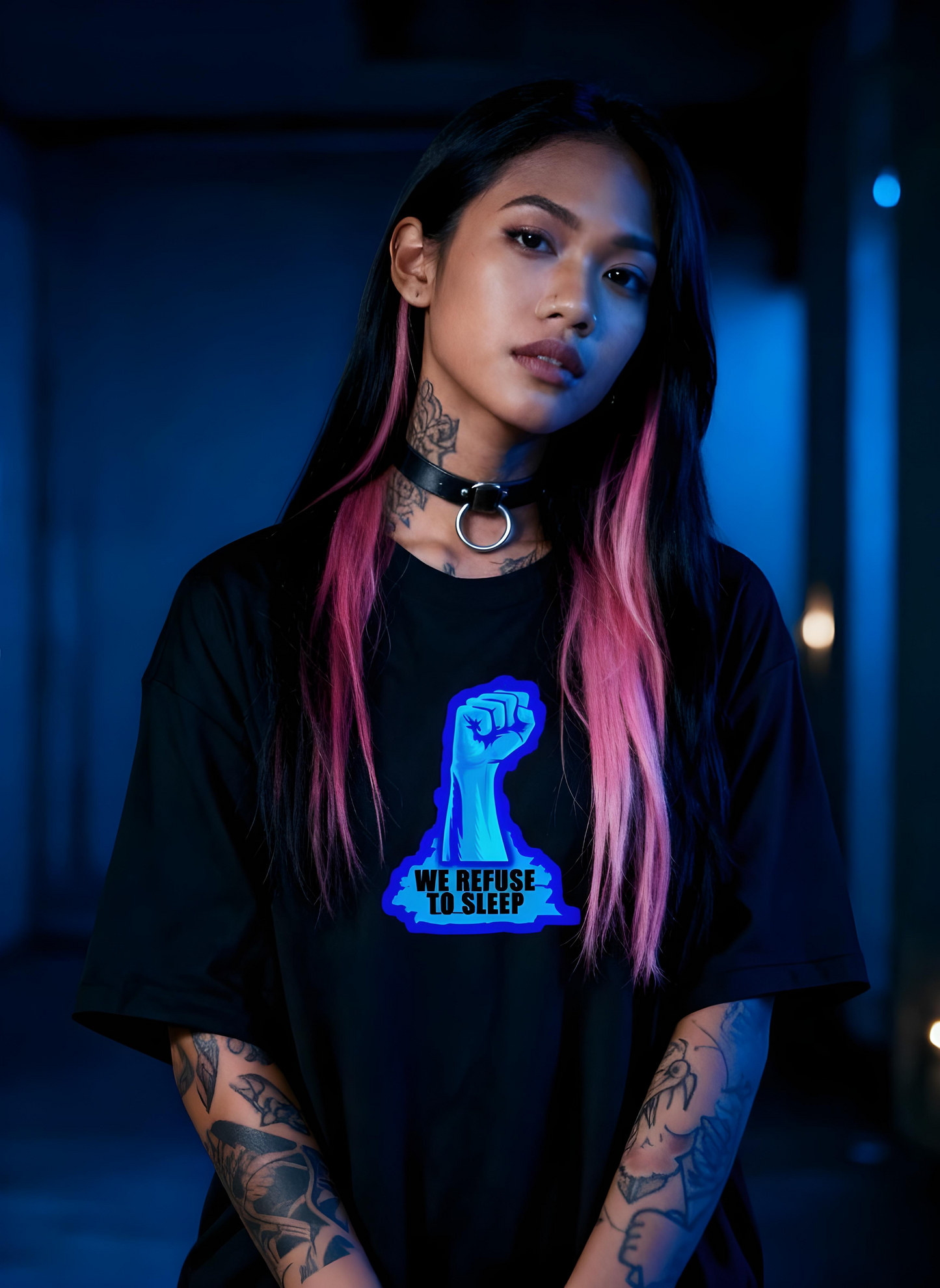 We Refuse To Sleep - Premium T-Shirt