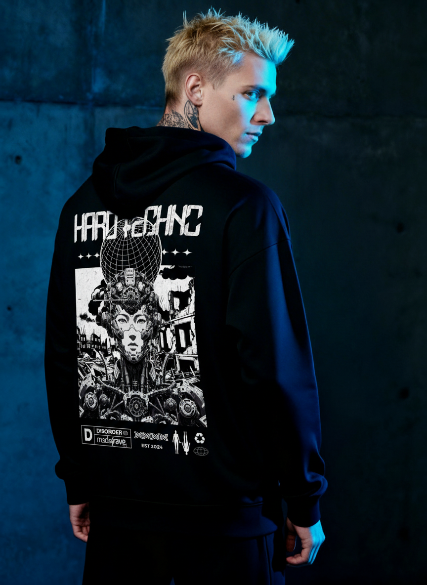 Hard Life Techno - Premium Hoodie