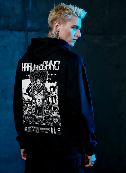 Hard Life Techno - Premium Hoodie