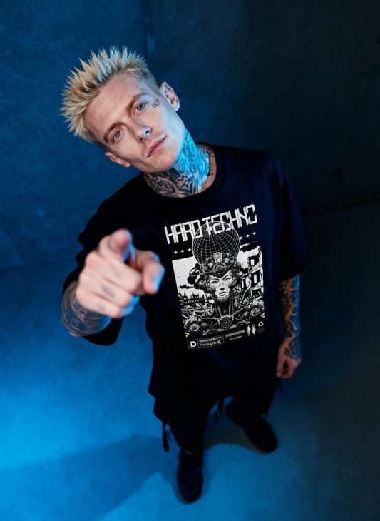 Hard LIfe Techno - Premium T-Shirt