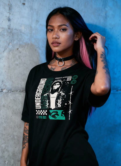 Hard Techno Underground - Premium T-Shirt