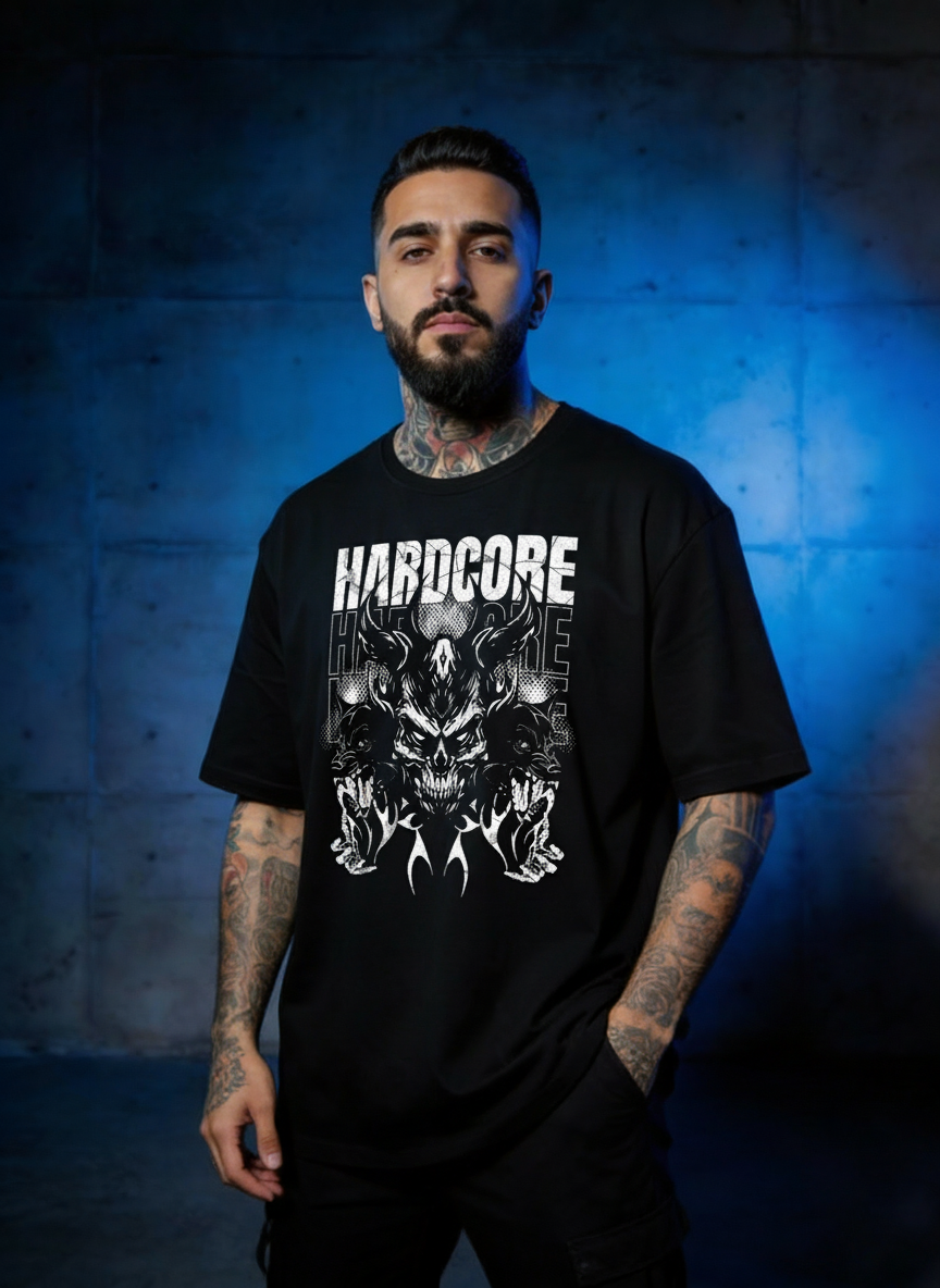 Hardcore Demon - Premium T-Shirt