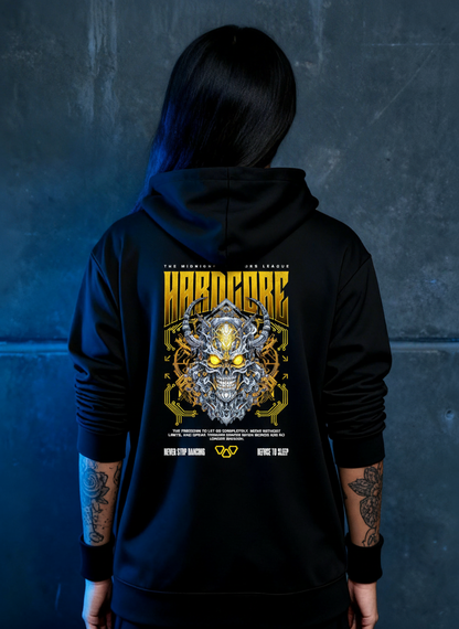 Hardcore Skull - Premium Hoodie