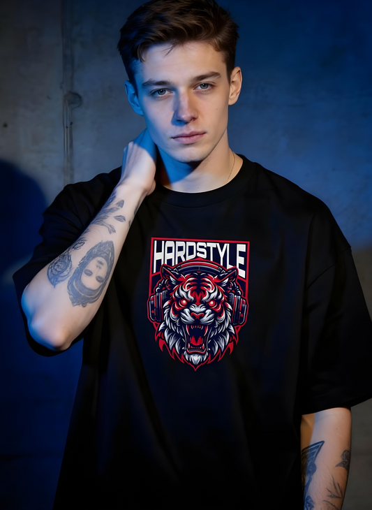 Hardstyle Fury Tiger - Premium T-Shirt