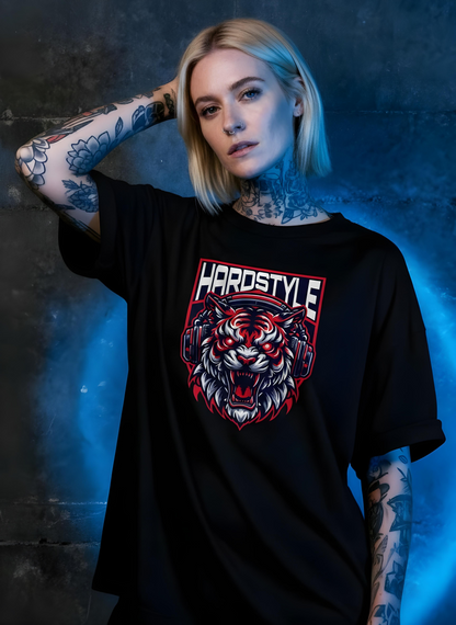 Hardstyle Fury Tiger - Premium T-Shirt