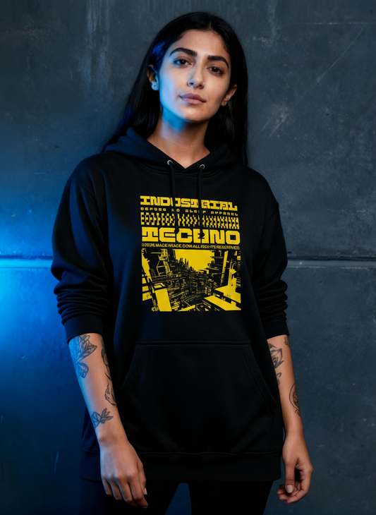 Industrial Techno - Premium Hoodie