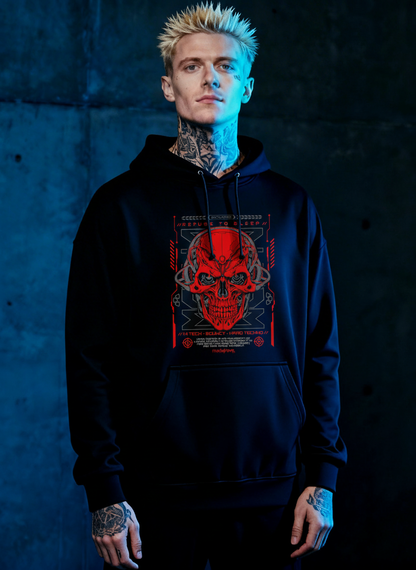 Mech Skull - Premium Hoodie