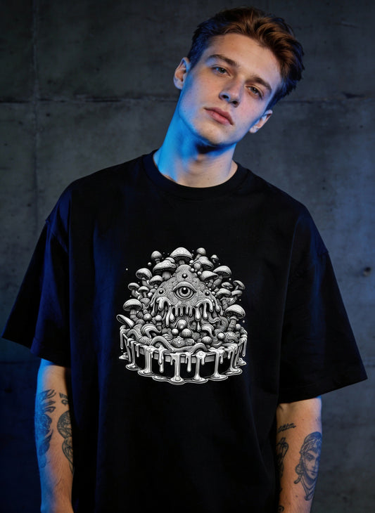 Melted Mush Eye - Premium T-Shirt